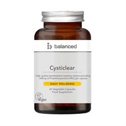 Balanced | Cysticlear Cranberry (240mg PAC) 60 Veggie Caps - Reusable Bottle | 60 capsule Fashion