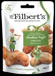 Mr Filberts | Mr Filberts Woodland Truffle and Wild Garlic Mixed Nuts 40g | 40g Online Sale