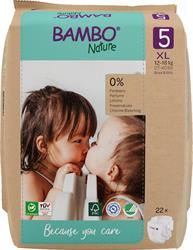 Bambo Nature | Bambo Nature Eco-Nappy Size 5 - 22 Nappies | 748g Discount