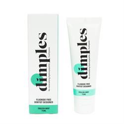 Dimples | Dimples Fluoride Free Dentist Designed Toothpaste Mint 75ml | 75ml Online now