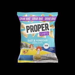 Properchips | PROPER Salt & Vinegar Lentil Chips 31g | 31g Sale