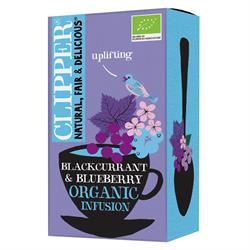 Clipper | Clipper Organic Blackcurrant and Blueberry 20 Bags | 20bag Sale