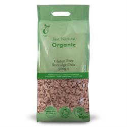 Just Natural Gluten Free | Organic Gluten Free Porridge Oats 500g | 500g Online