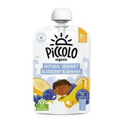 Piccolo | Piccolo Organic Natural Yoghurt Blueberry & Banana Stage 1 100g | 100g Supply