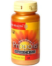 Bee Health | Propolis Vitamin C & Zinc 60 Tablets | 60 capsule Supply