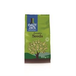 Crazy Jack | Crazy Jack Organic Pumpkin Seeds 100g | 100g Sale