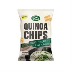 Eat Real | Eat Real Quinoa Chips Sour Cream & Chive 90g | 90g For Cheap