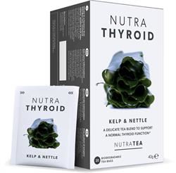 Nutratea | Nutra Thyroid Tea - 20 Herbal Tea Bags | 20 sachet For Sale