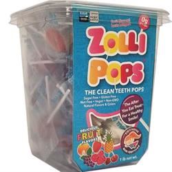 Zolli Pops | Sugar Free Mixed Fruit Lollipop Tub 450g | 450g on Sale