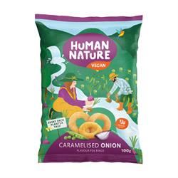 Human Nature | Human Nature Caramelised Onion Pea Rings 100g | 100g For Discount