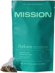 Mission | Perform 100% Natural Yerba Mate and Green Tea (30 teabags) | 30bag Online Hot Sale