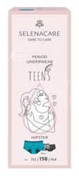 Selenacare | TEENS period panties Hipster Blue Size 158 | 1 box Online Hot Sale