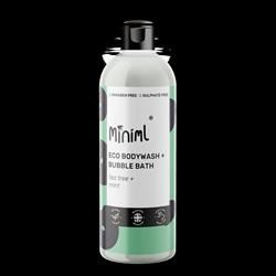 Miniml | Bodywash and bubble bath tea tree and mint 500ml | 500ml on Sale