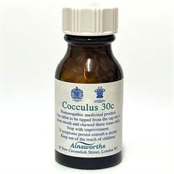 Ainsworths | Cocculus 30C Single Counter Remedy 120 tabs | 120 tablet Online Sale