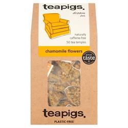 Teapigs | chamomile flowers 50 tea temples | 50bag Sale