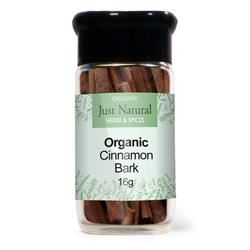 Just Natural Herbs | Organic Ceylon Cinnamon Sticks (Glass Jar) 20g | 20g Online now