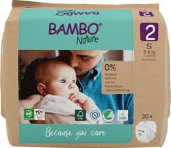 Bambo Nature | Bambo Nature Eco-Nappy Size 2 - 30 Nappies | 720g Discount