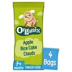 Organix | Organix Apple Rice Cake Clouds Multipack (4x18g) | 4 x 18g Cheap