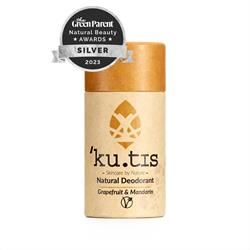 Kutis Skincare | Plastic Free Natural Grapefruit & Mandarin Vegan Deodorant 55g | 55g Hot on Sale