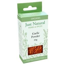 Just Natural Herbs | Organic Garlic Powder (Box) 40g | 40g Online