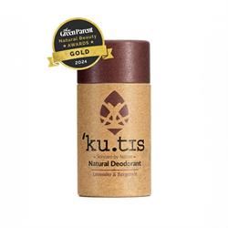 Kutis Skincare | Plastic Free Natural Beeswax Lavender & Bergamot Deodorant 55g | 55g For Discount