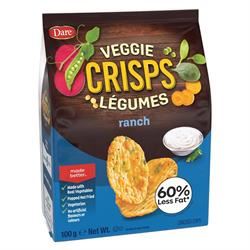 Veggie Crisps | Veggie Crisps - Zesty Ranch. Vegetarian. Plant based. 100g | 100g For Cheap