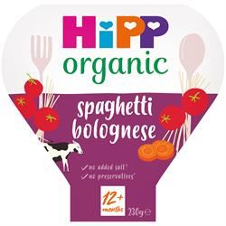 Hipp | Organic Classic Spaghetti Bolognese Tray Meal 230g | 230g Online Hot Sale