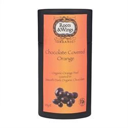 Roots and Wings | Roots & Wings Organic Chocolate Covered Orange 120g | 120g Supply