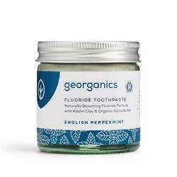 Georganics | Natural Mineral Fluroide Toothpaste - Peppermint 60ml | 60ml Hot on Sale