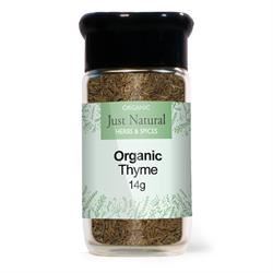 Just Natural Herbs | Organic Thyme (Glass Jar) 25g | 25g Discount