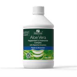 Aloe Pura |  Aloe Vera Peppermint & Chamomile 500ml | 500ml For Cheap