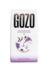 Gozo | Gozo Milk Chocolate Whole Fruit & Nut 37% Cocoa 130g | 130g Online now