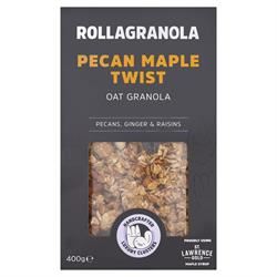 Rollagranola | Maple and Pecan Twist gluten free granola 400g | 400g Supply