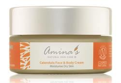 Amina s Natural Skincare | Organic Calendula Face & Body for Normal to Dry Skin 120ml | 120ml For Sale