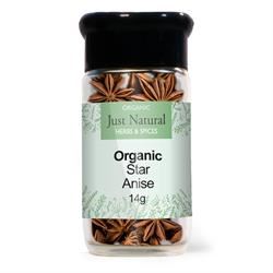 Just Natural Herbs | Organic Star Anise (Jar) 20g | 20g For Discount