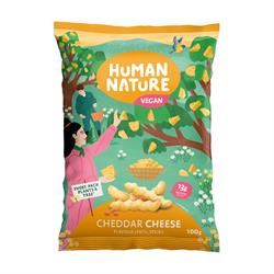 Human Nature | Human Nature Cheddar Cheese Lentil Snack 100g | 100g Fashion