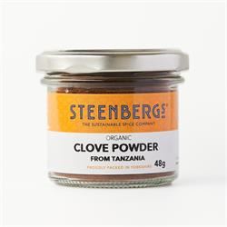 Steenbergs | Organic Cloves Ground to a Powder 48g | 48g For Sale