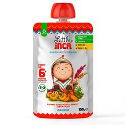 Little Inca | 6m+ Organic Quinoa Happy Orange Puree 100g | 100g Discount