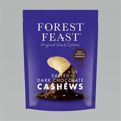 Forest Feast | Salted Dark Chocolate Cashews 120g | 120g For Sale