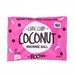 Roobar | Brownie Ball Choc Chip Coconut 40g | 40g Discount