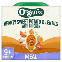 Organix | Organix Hearty Sweet Potato & Lentils with Chicken 190g | 190g on Sale