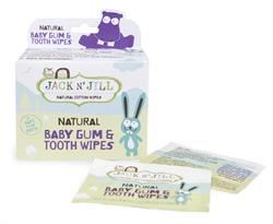 Jack N Jill | Natural Baby Gum & Tooth Wipes 25 sachets | 25 sachet For Cheap