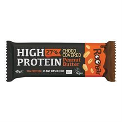 Roobar | High Protein Chocolate Peanut Bar 40g | 40g Sale