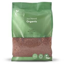 Just Natural Organic | Organic Wheat Bran 350g | 350g For Sale