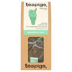 Teapigs | chocolate & mint 15 tea temples | 15bag Fashion